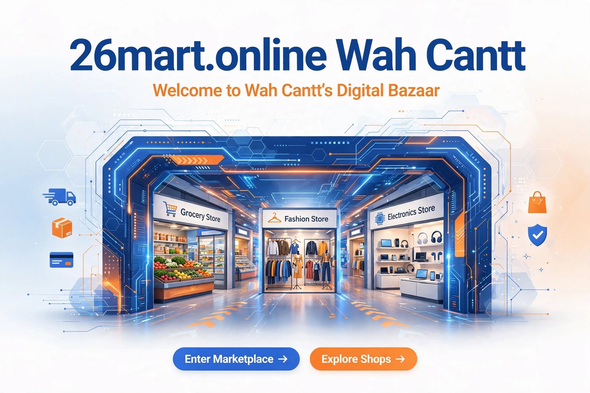 26mart.online — Wah Cantt Digital Bazaar